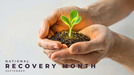National Recovery Month highlights recovery from substance use and mental health challenges, promoting treatment, support systems, and long-term wellbeing.