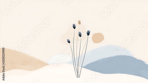Nature-inspired visual concepts exploring seasons, sustainability, eco lifestyle, and mindfulness through immersive perspectives and diverse artistic styles.