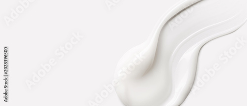 Obraz na płótnie A smooth creamy white texture on a minimalist background