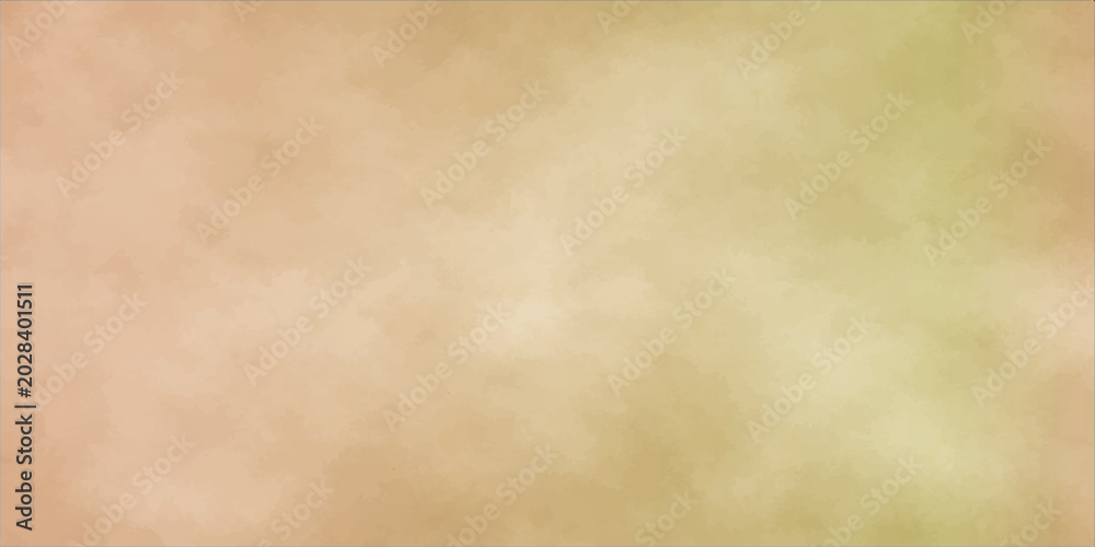 Fototapeta premium A blank vintage parchment sheet features an old grunge paper texture with a stained, aged brown surface for an antique design background