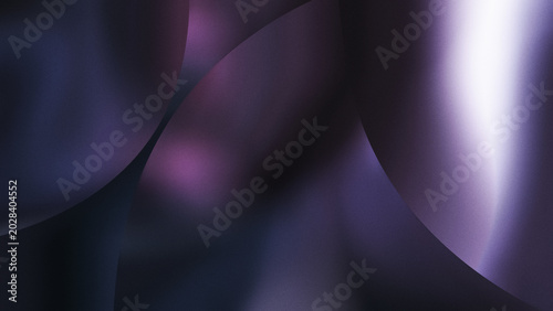 Billede på lærred Exploring the Depths of Color and Form in a Captivating Abstract World