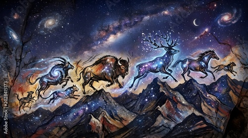 Cosmic wild animals