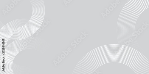 Cuadro en lienzo abstract white background modern design Vector illustration