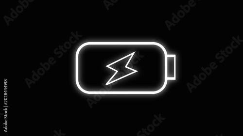 mobile battery charging loading animation