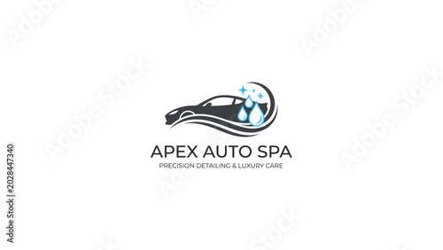 Apex Auto Spa Professional Car Detailing and Luxury Care Logo