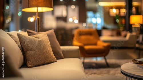 Cozy interior living area