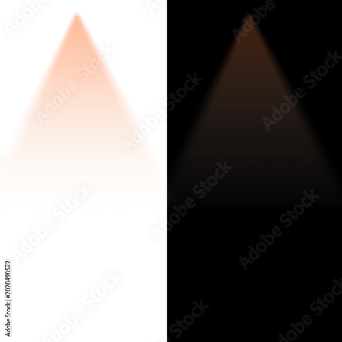 Konstfotografi abstract of empty stage with colorful spotlights or Several bright projectors for scene lighting effects