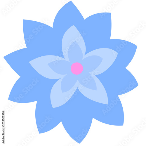 lotus flower isolated on white background