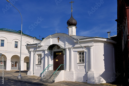 Foto A small chapel on Molochnaya Mountain in Kostroma.