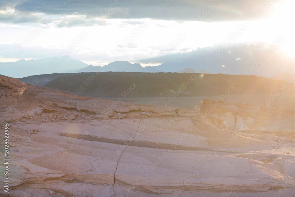 Fototapeta premium Campo de Piedra Pomez