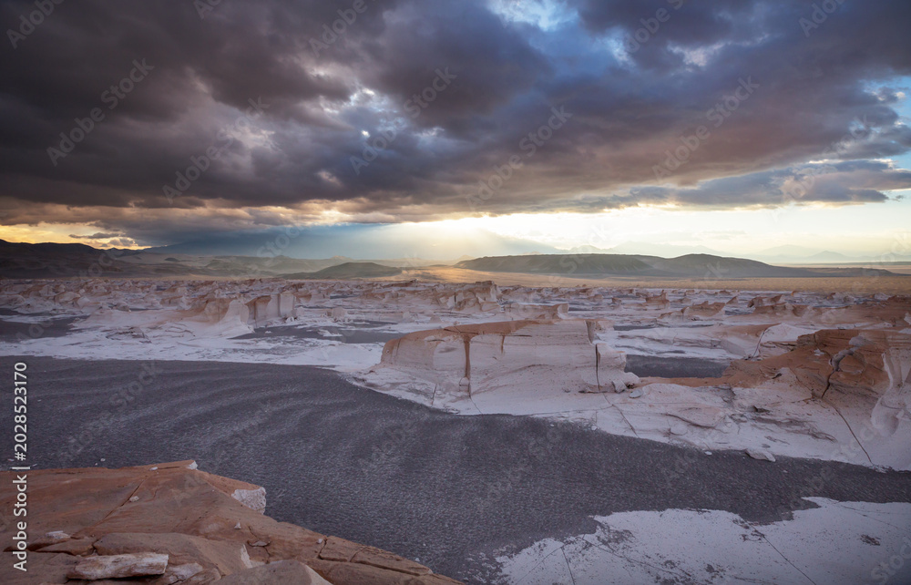Fototapeta premium Campo de Piedra Pomez