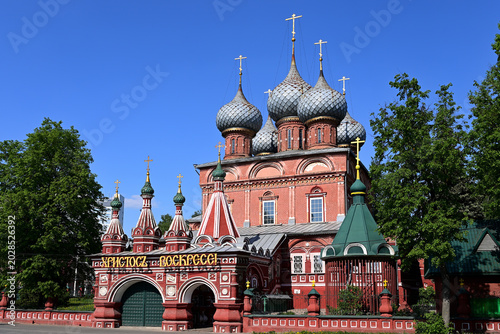 Εκτύπωση καμβά Church of the Resurrection on the Debra in Kostroma.