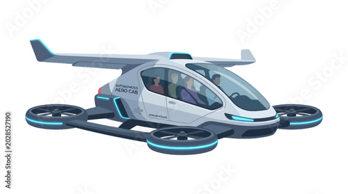 Autonomous Urban Air Mobility Passenger Drone