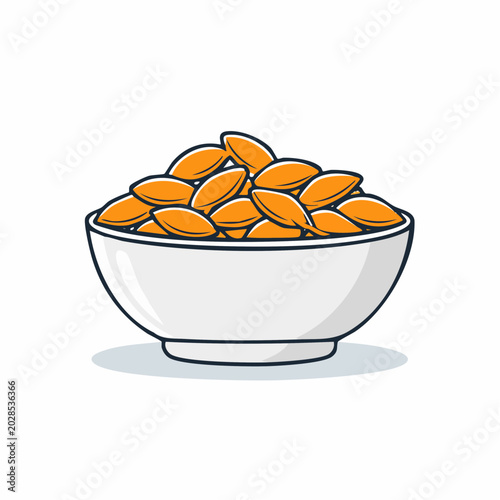 Bowl of Pumpkin Seeds