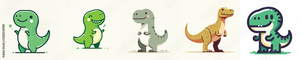 Fototapeta premium Rex Vector Illustration