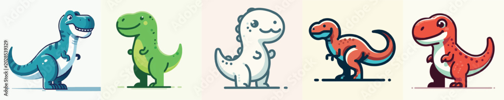 Fototapeta premium Rex Vector Illustration