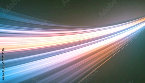 blurred colorful stripes of light, gradient effect with glowing and motion wallpaper background , graphic resource