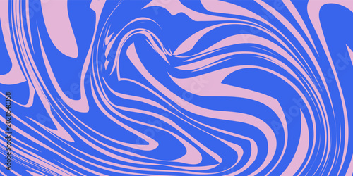 Photos Groovy hippie 70s backgrounds. Waves, swirl, twirl pattern