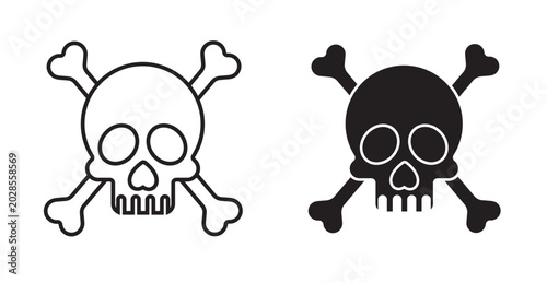 Tablou pe pânză death icon