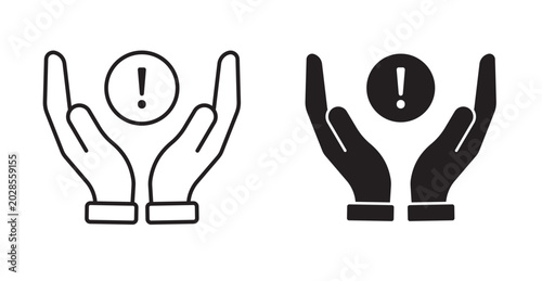Photos precaution icon