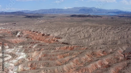 Lake Meade Desert Nevada Drone Aerial View
