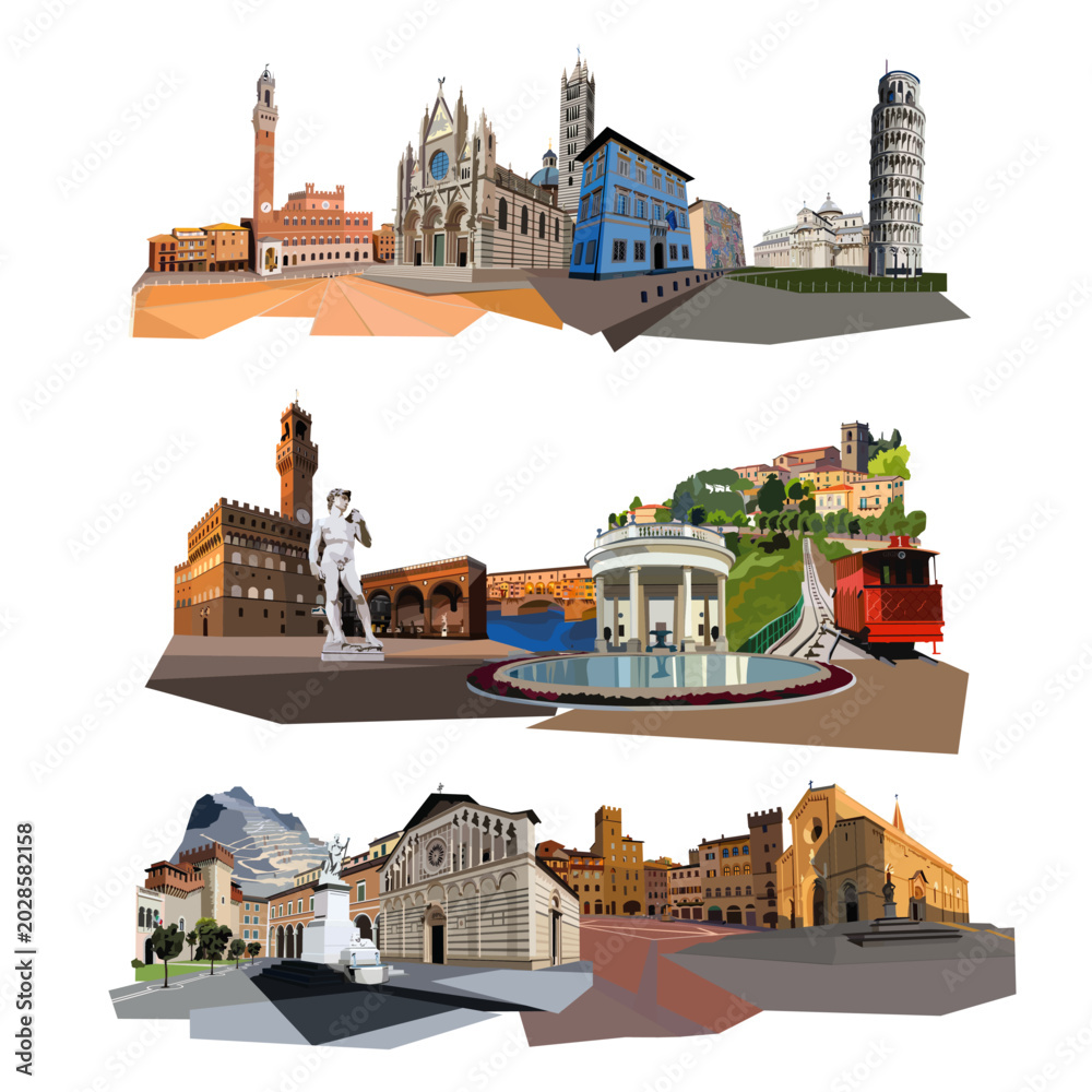 Fototapeta premium toscana