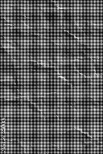 Εκτύπωση καμβά A close-up view of a rugged, rocky surface with crumpled texture and natural cracks