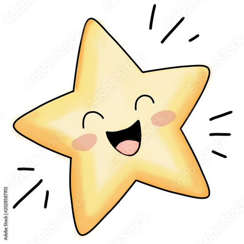 funny cartoon star