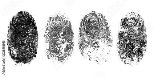 Grungy black fingerprint border bundle with abstract brush stroke. hand drawn grunge  fingerprint background and creative decorative set design.
