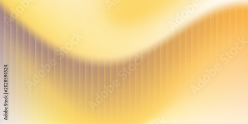 Photos Abstract background with shiny glass ripple effect in yellow and white gradient colors