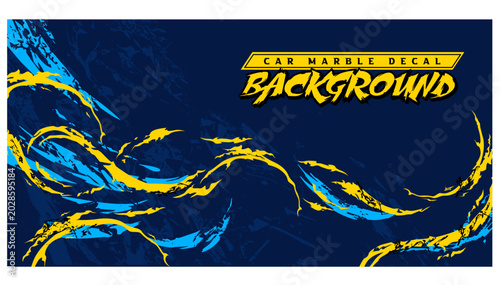 flow blood stripes wind blue yellow black stripes grunge banner background vector abstract mystery culture flow motorsport paint brush splash splatter