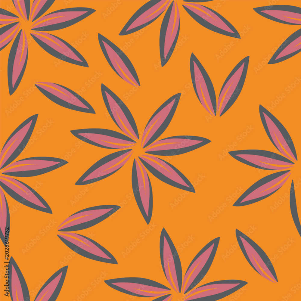 Fototapeta premium seamless floral pattern