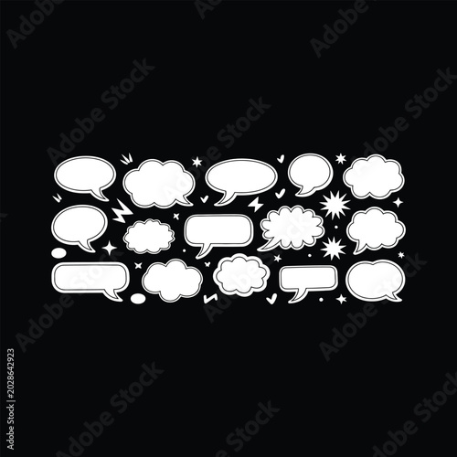 Abstract blue background with floating bubbles and shiny 3D sphere