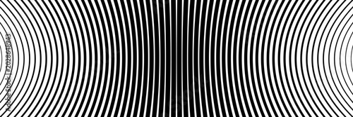 Slika na platnu Thin line halftone gradient texture