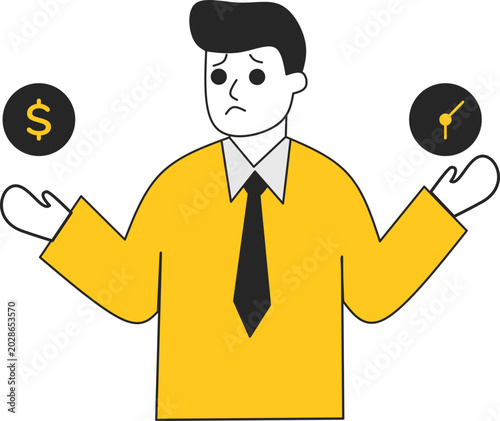 Business Character Experiencing Financial Stress and Crisis Management