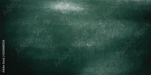 Schilderij op canvas Green chalkboard texture with horizontal lines and dust writing surface writing