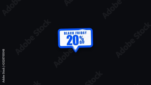 Black Friday 20% Off Sale Announcement