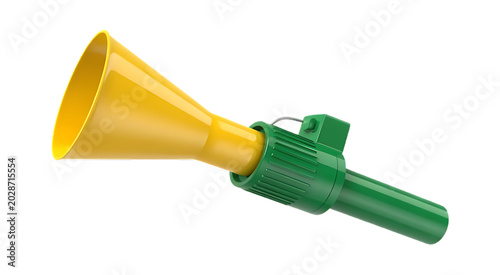 Air horn isolated on transparent background