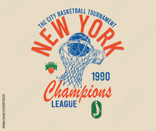 Foto Basketball club vector t-shirt design