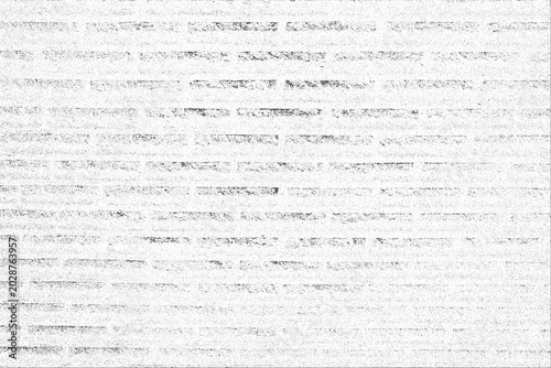 Foto Grainy, textured, monochrome abstract background features horizontal lines of varying thickness and intensity with a rough, distressed appearance