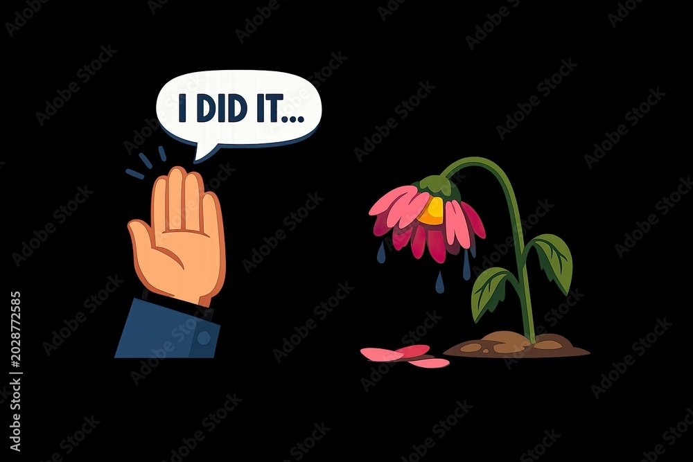 Fototapeta premium A person celebrating achievement with a bouquet and a motivational quote