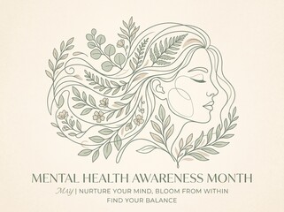 Mental health awareness month bloom from within find your balance