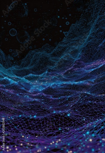 Abstract 3D Waves of Light with Network Structure