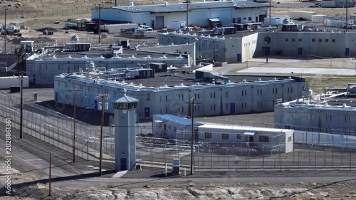 California Correctional Center Susanville Drone Aerial View
