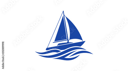 Sailing boat on the water.