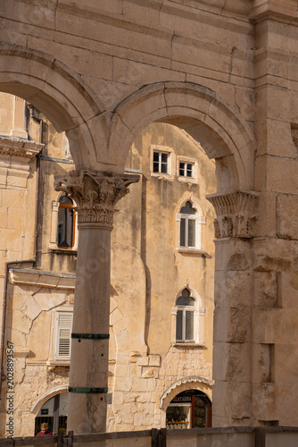 Photos Epic Split Diocletian palace peristyle panorama