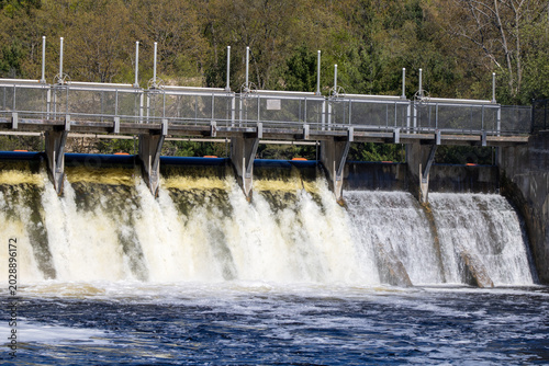 dam on the big sable river