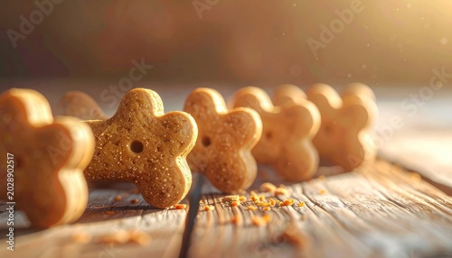 Golden fragments of canine delight