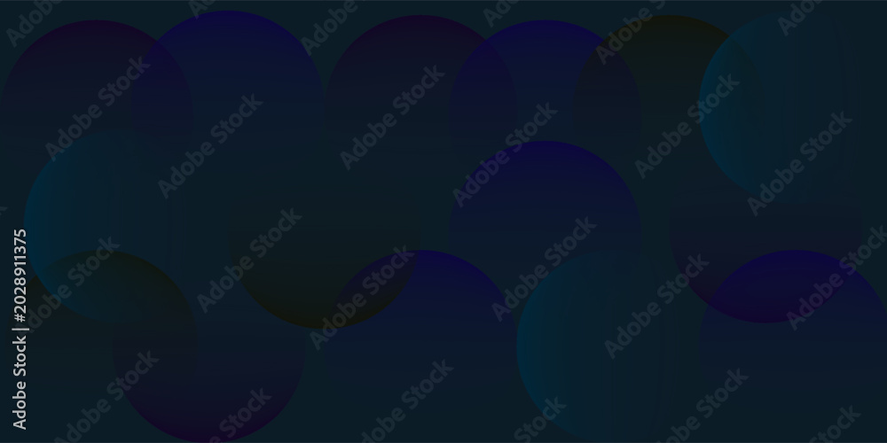 Obraz premium Abstract Neon Circles Background With Colorful Gradient Overlapping Bubbles,elemen trendy design