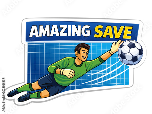amazing save